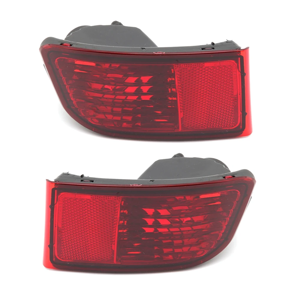 

Car Rear Bumper Reflector Light For Toyota Land Cruiser Prado 120 Series 2002-2009 Tail Stop Brake Lamp Without Bulb Turn Signal