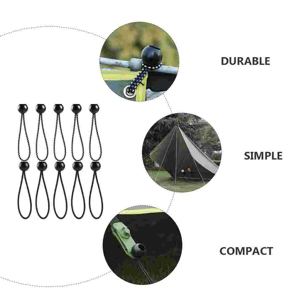Эластичные ремни для палатки уличные банджи-шнуры веревка пластиковая