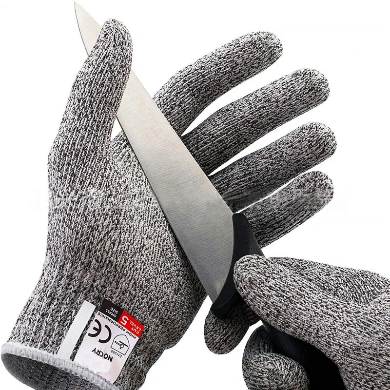 

S/M/L/XL Cut Resistant Work Gloves Manufacture HPPE Safety Protection Gardening Home Kitchen Breathable Comfortable Gloves