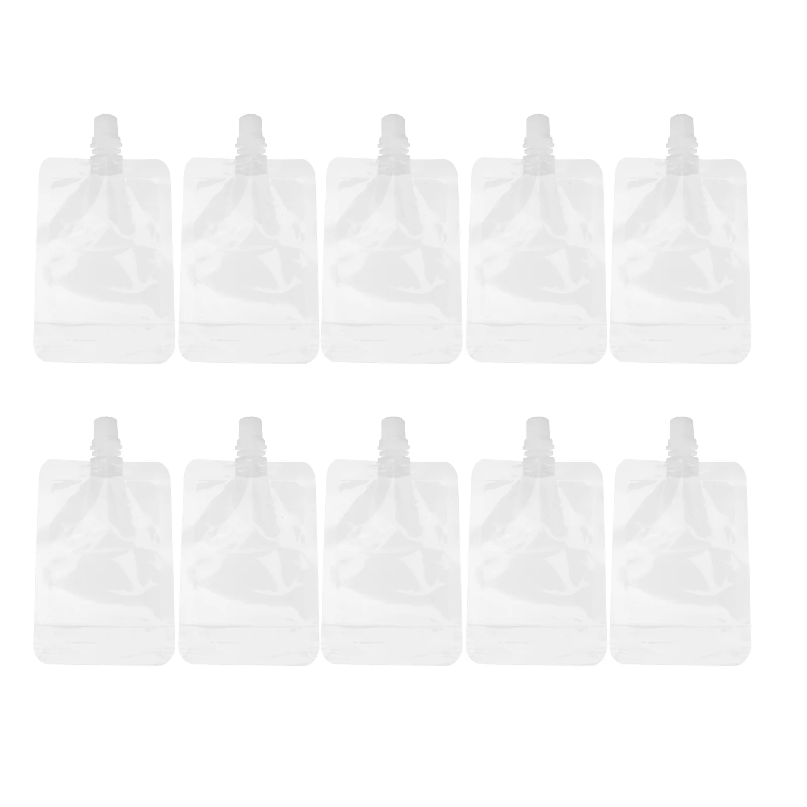 

30Pcs 100ML Transparent Drinks Flasks Pouch Reusable Beverages Drinking Flasks