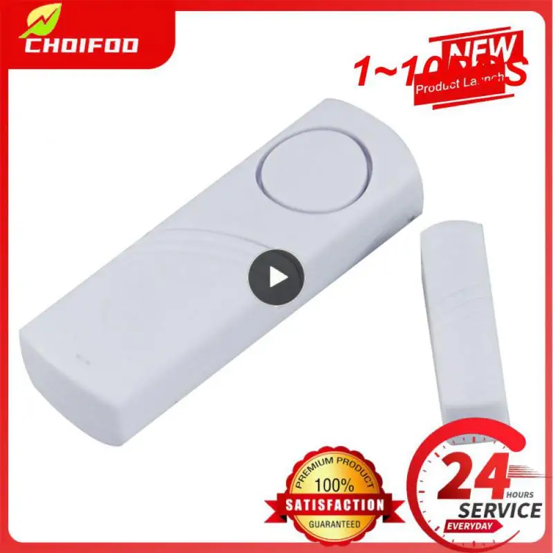 

1~10PCS New Longer Door Window Wireless Burglar Alarm With Magnetic Sensor Home Safety Wireless Longer System Security Device