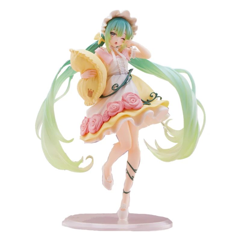 

Pre-Sale VOCALOID Hatsune Miku Fairy Tale Wonderland Sleeping Beauty Japan Anime Figure Cartoon Model Toys Desktop Ornaments