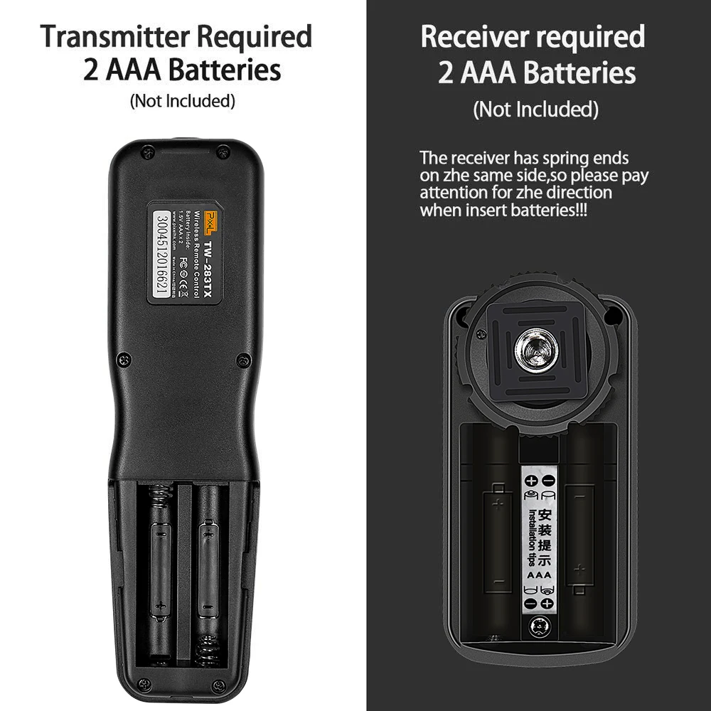 Фото Pixel TW-283 Беспроводной таймер с дистанционным управлением, кабель для спуска затвора для камеры Canon Nikon Sony №5