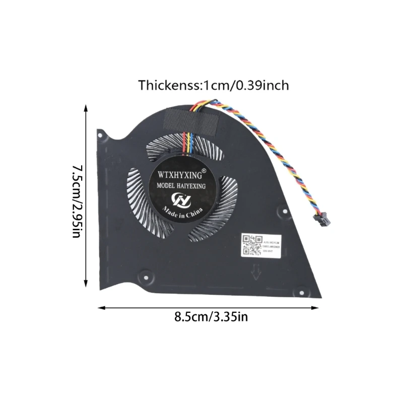Вентилятор охлаждения процессора и графического ноутбука 12 В постоянного тока 1