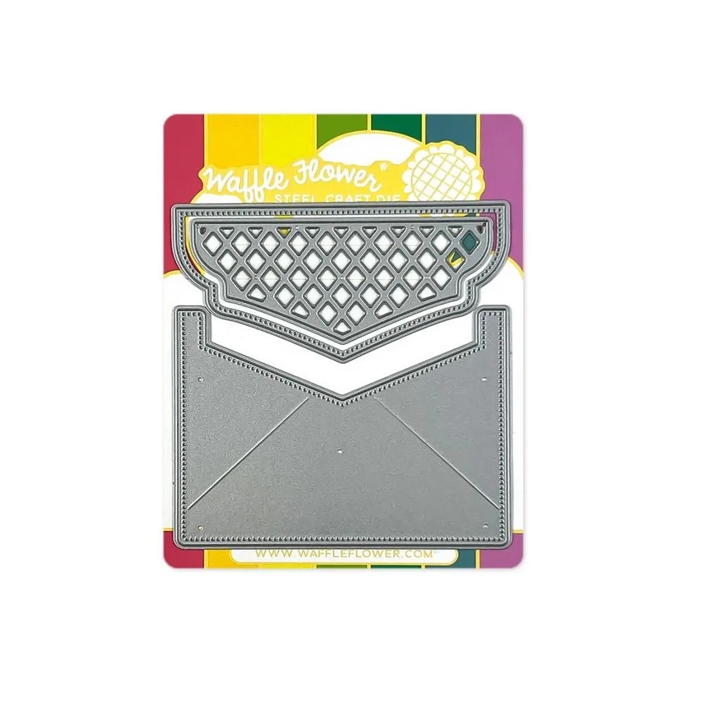 

Grid Metal Cutting Dies Craft Embossing Make Paper Greeting Card Making Template DIY Handmade 2022 New