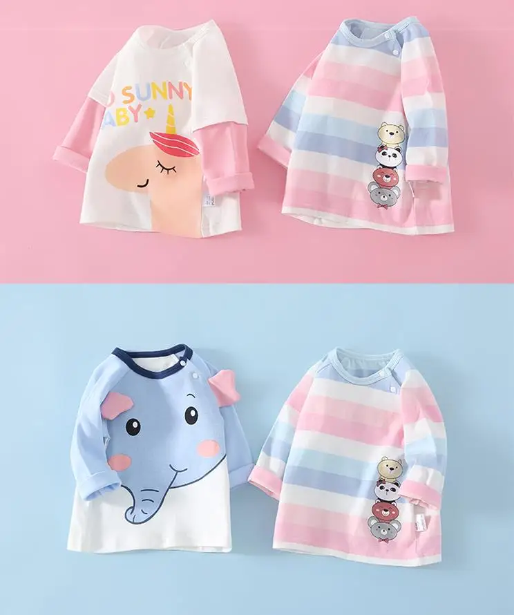 

Детская Хлопковая футболка из двух предметов