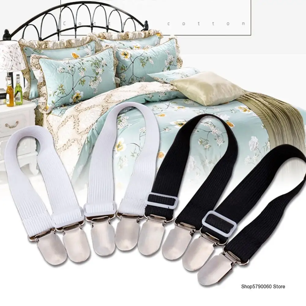 4 шт./лот 4-угловой эластичный зажим для матраса эластичные захваты простыни