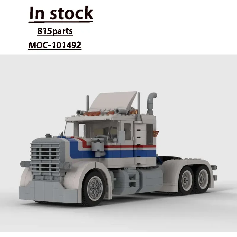 MOC-101492Cargo грузовик для транспортировки подходит всех видов строительных блоков