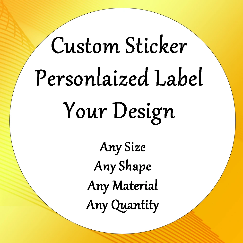 

Custom Scrapbooking Sticker Vinyl Bright Glossy Personlized Logo Adhesive Paper Label Party DIY Decoration Gift Packaging Seal
