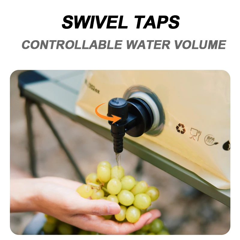 Naturehike 10л сумка для воды уличная портативная складная хранения кемпинговое ведро