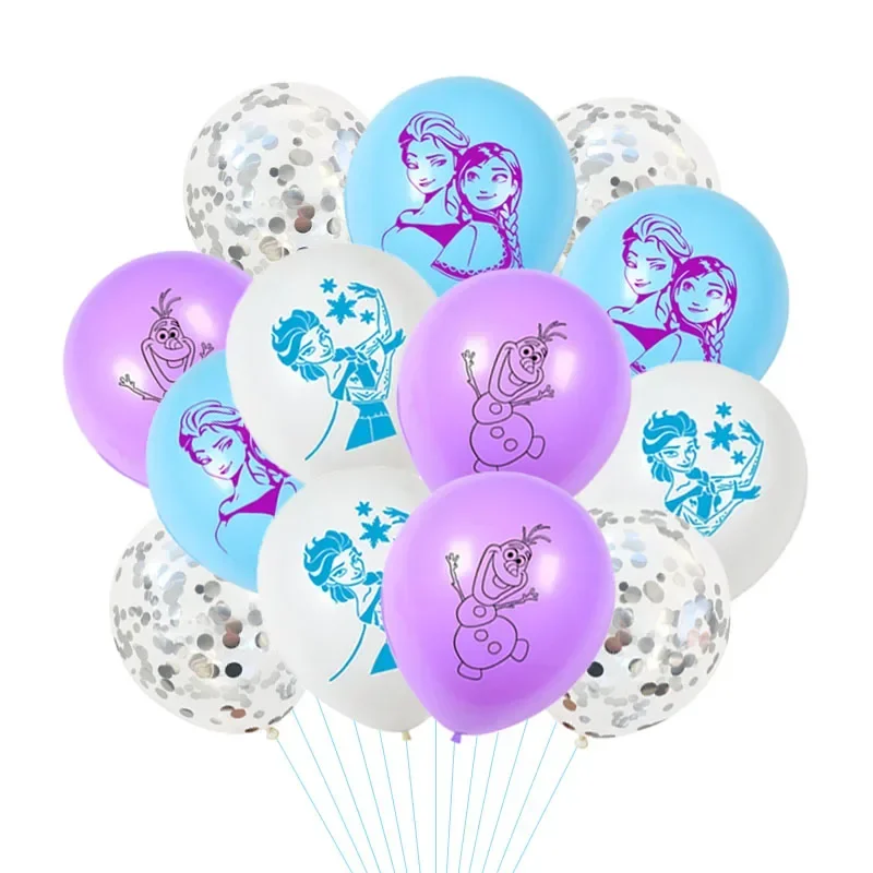10/15 шт. Мультяшные воздушные шары Холодное сердце