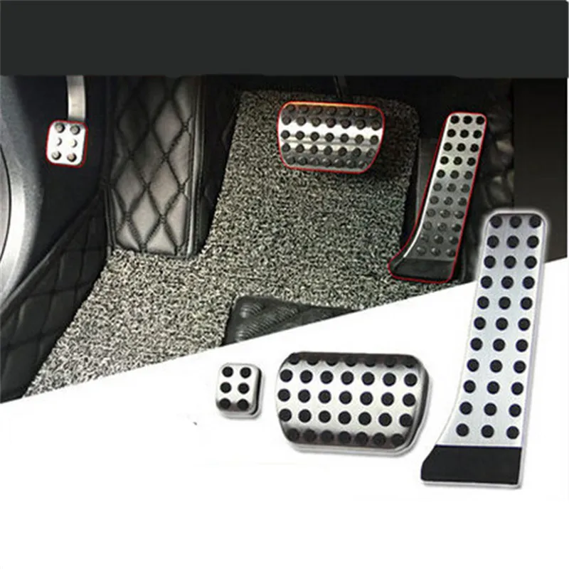 

Car Accessories Brake Clutch Pedal Pad Covers For Mercedes Benz W124 W202 W203 W140 W208 W210 W211 W220 R170 R171 R-Class AT/MT