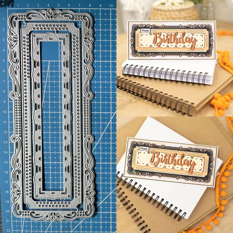 

Lucky Goddess Metal Cutting Dies Layered Frame #5 Diy Scrapbooking Photo Album Decorative Embossing Paper Card Crafts