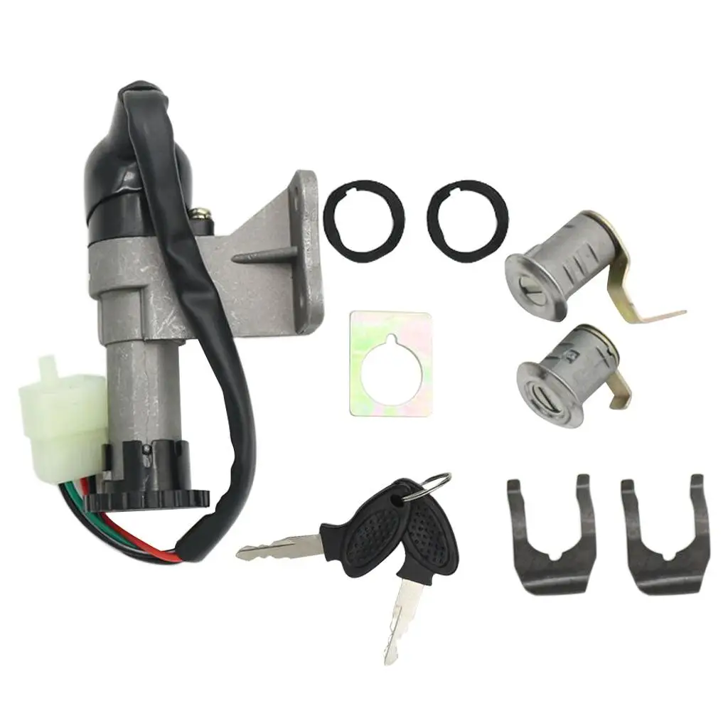 Ignition Key Switch for Chinese Scooter GY6 4 Stroke 50-150cc Taotao Jonway