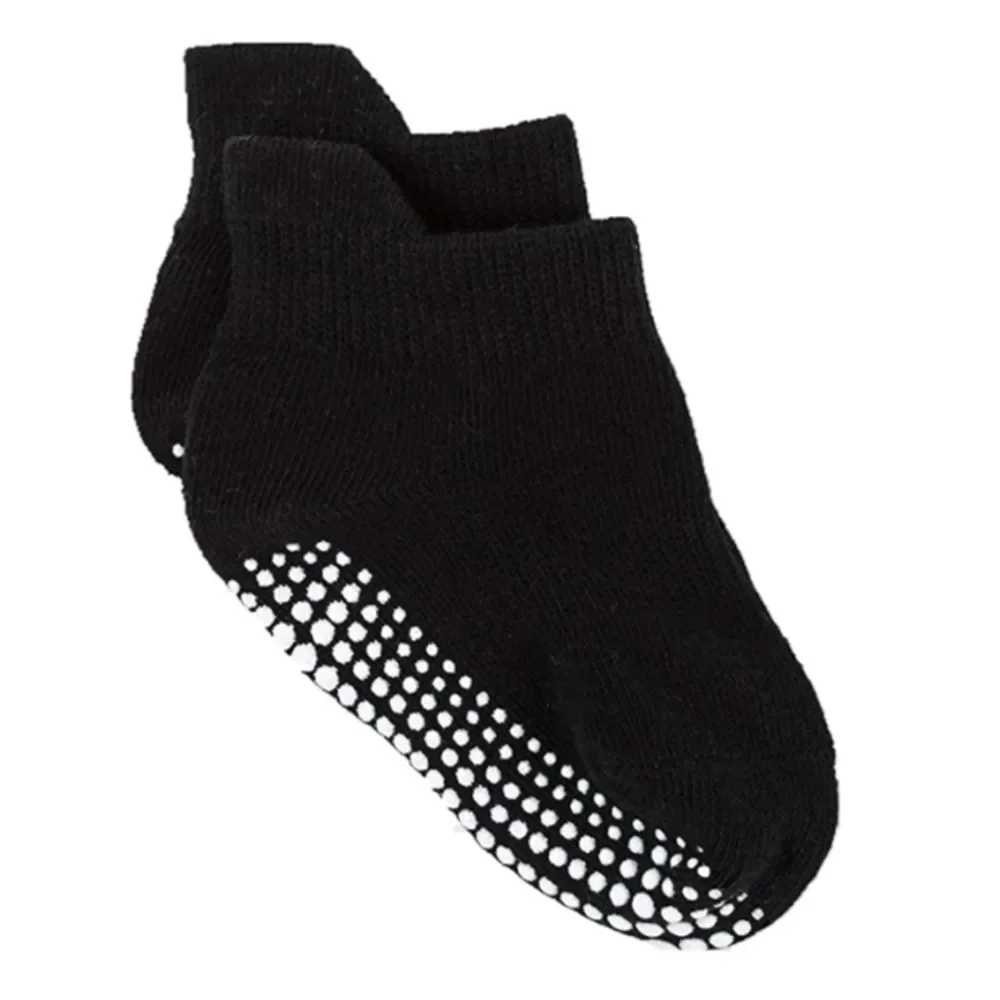 6 пар хлопковых детских противоскользящих носков-лодочек от 0 до 3 лет для