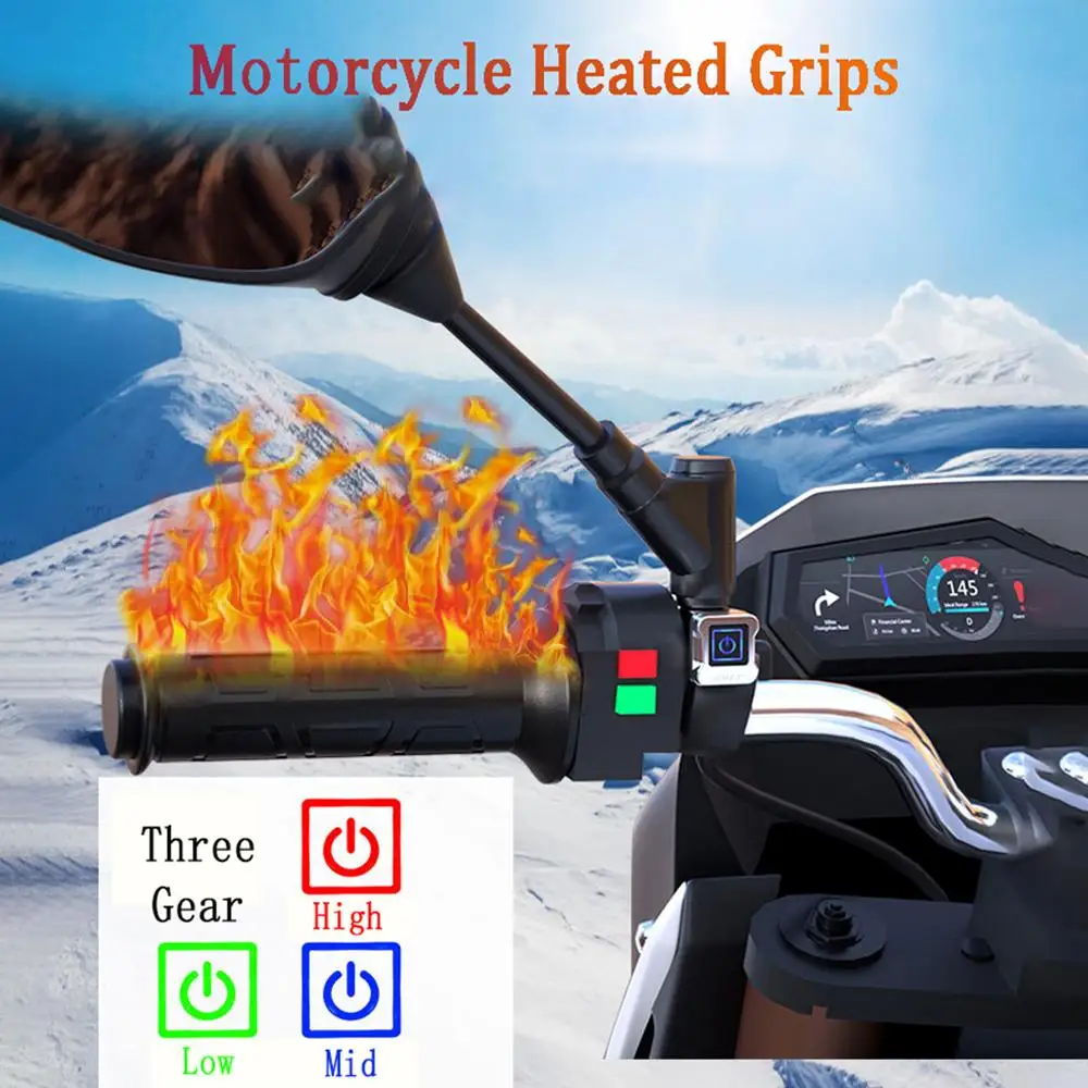 

Ручка мотоциклетная водонепроницаемая, 22 мм, с регулировкой температуры