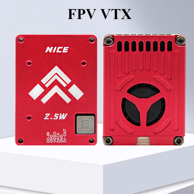 Передача изображений 2 5 Вт высокомощный 2500 мвт передатчик FPV Самолет с