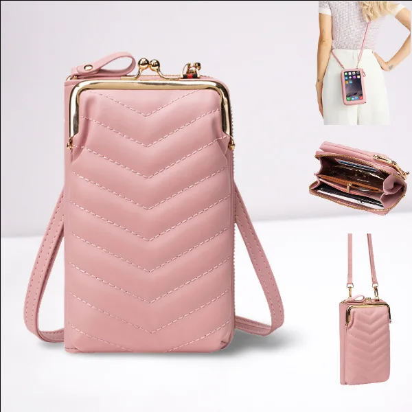 

Korean Niche Bag Women's Mini Bag, Trendy Small Crossbody Bag Large Capacity Women's Touchscreen Mobile Phone Bag