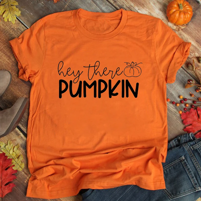 

Эй, яркая Осенняя рубашка для женщин, футболки для влюбленных тыквы, рубашка с заплатками в виде тыквы, осенняя одежда в стиле бохо, M