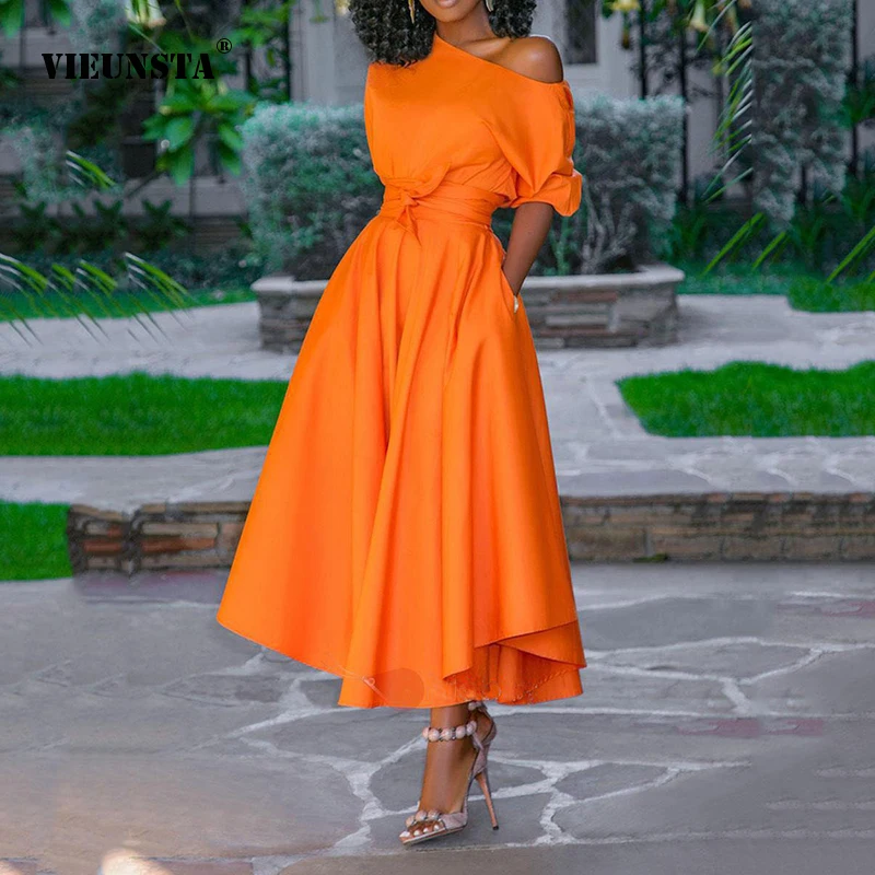 

Модное Элегантное женское однотонное вечернее платье средней длины для вечеринки осень 2022 облегающие платья со шнуровкой и воротником-лодочкой