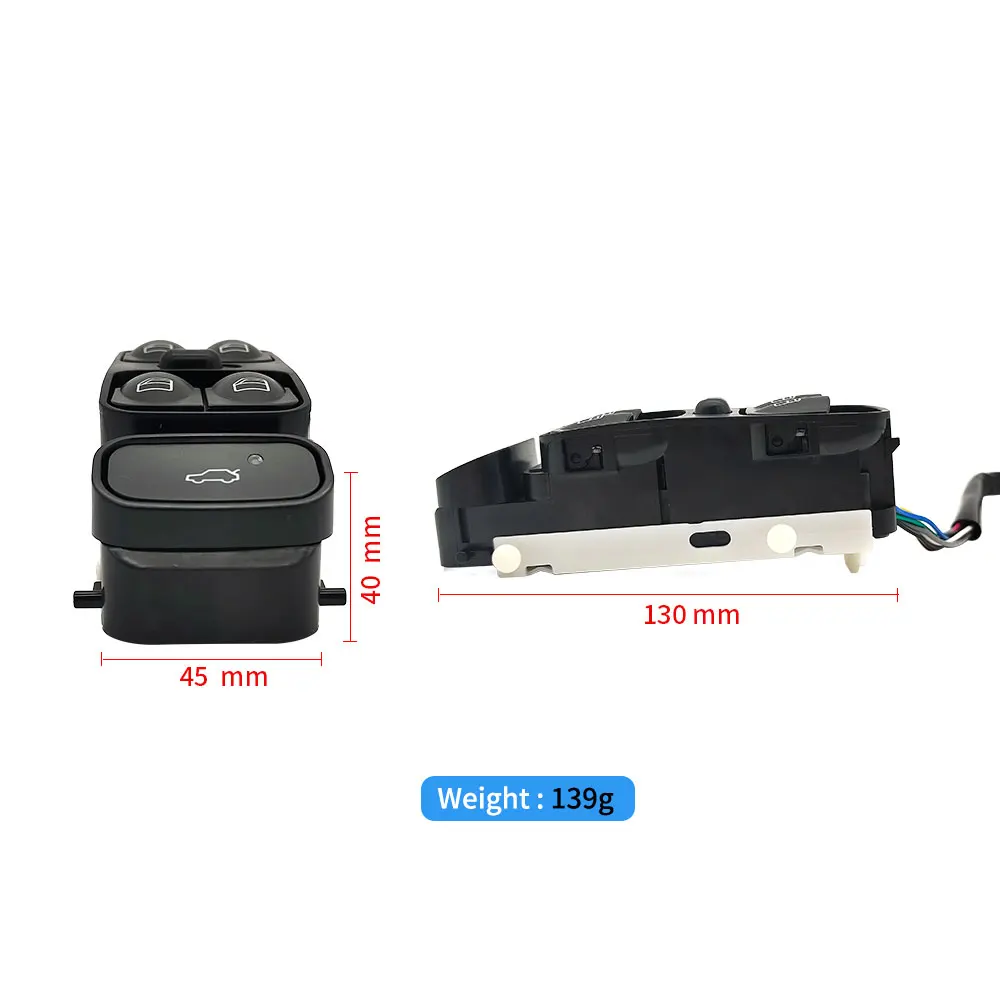 Переключатель Стеклоподъемника для Benz W203 сменный аксессуар Mercedes C Class C180 C200 C250 E300