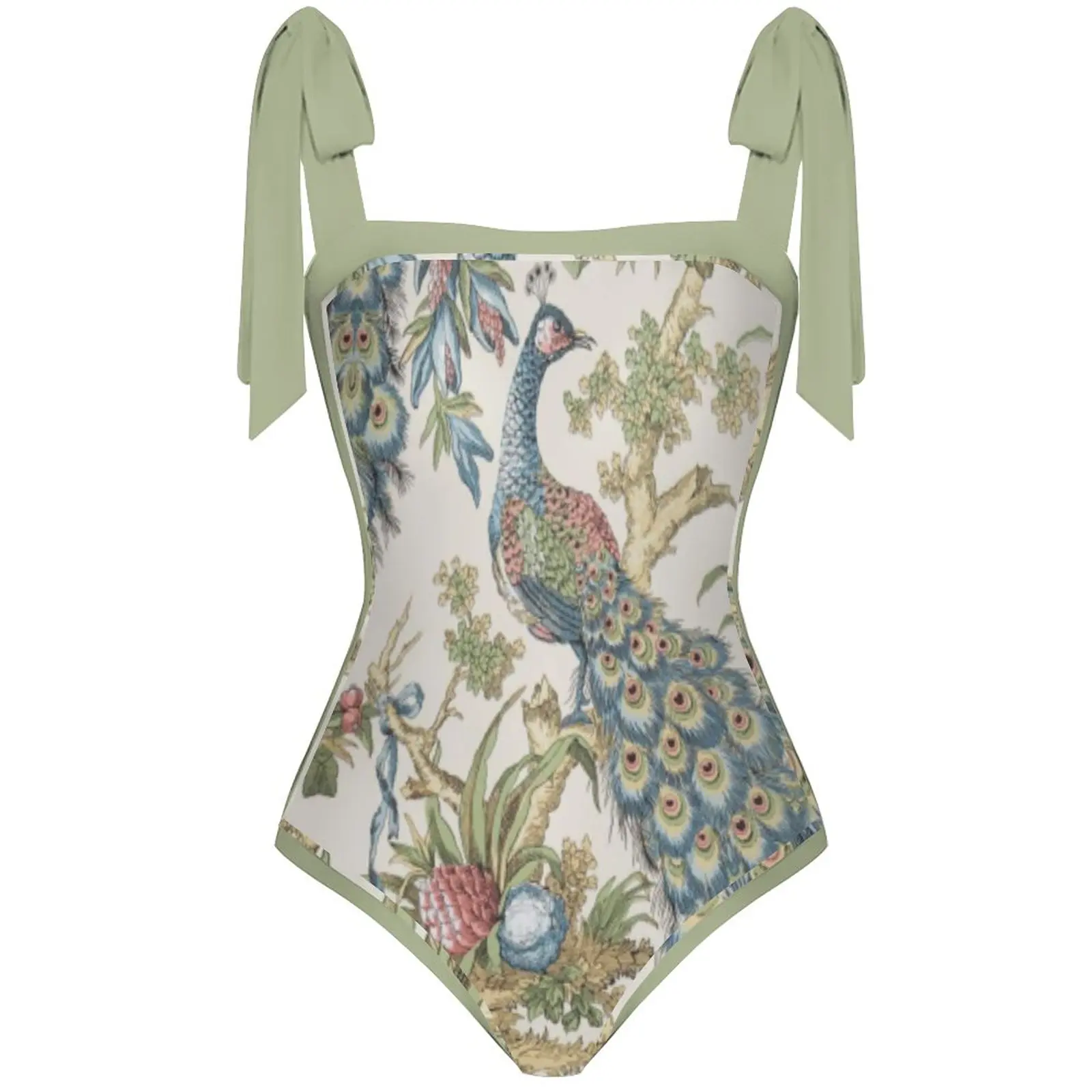 Рисунок 3 - Женский слитный купальник с квадратным