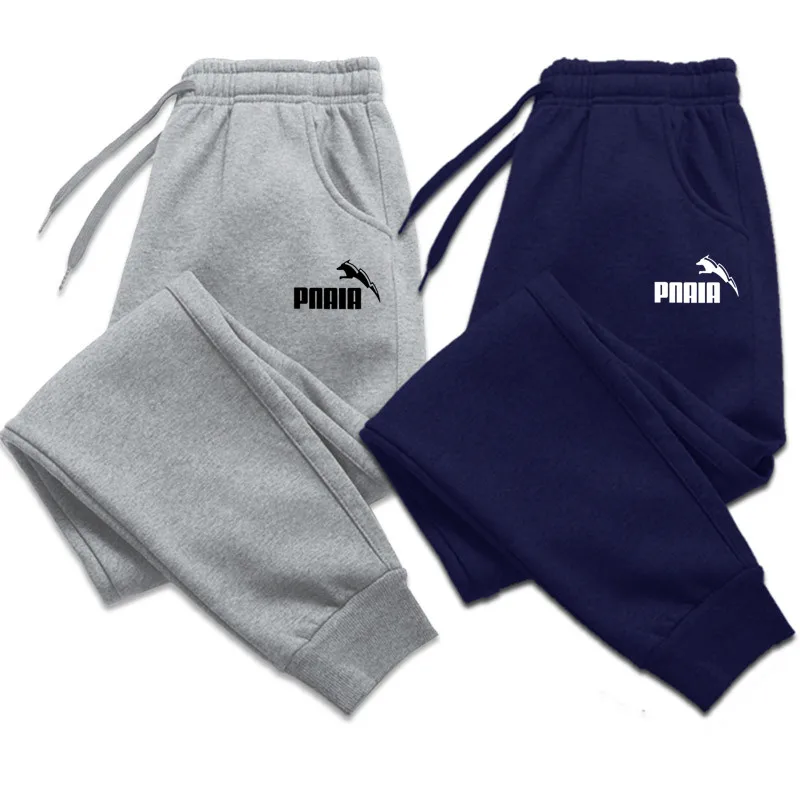 

Длинные брюки PNAIA для мужчин и женщин, повседневные спортивные штаны, мягкие спортивные штаны, штаны для бега, брендовые с логотипом, 5 цветов, на осень и зиму