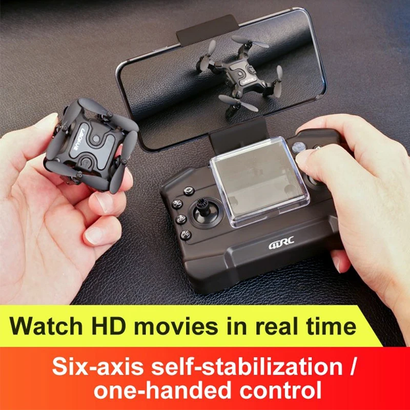 

New Mini Drone 4K 1080P HD Camera WiFi Fpv Air Pressure Altitude Hold Professional Foldable Quadcopter RC Drone Kid Toys GIft