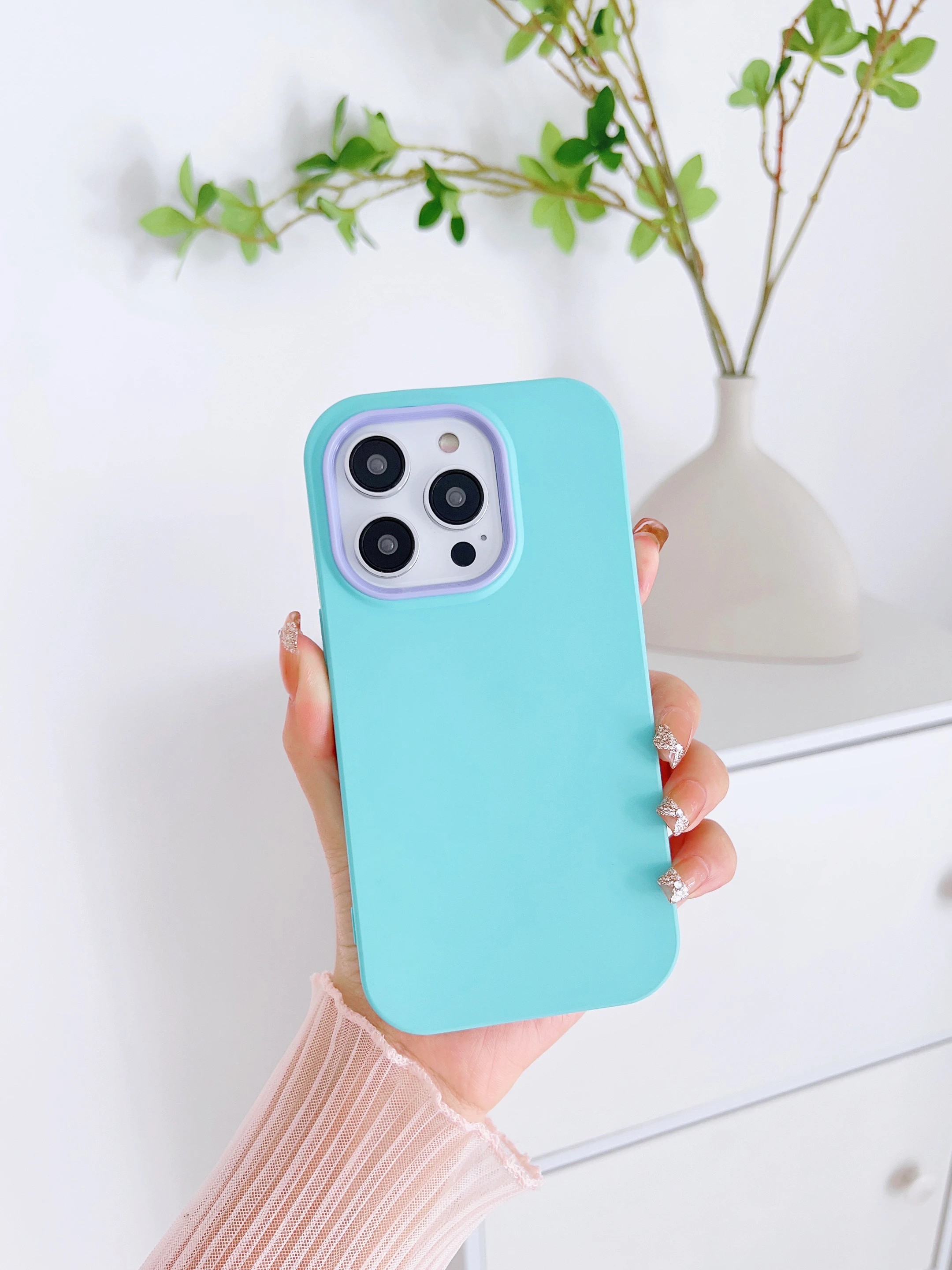 

NEW Square Liquid Silicone Phone Case For iPhone 11 12 13 14 Pro Max Mini X XS Max XR 7 8 Plus SE2 Full Protection Cover