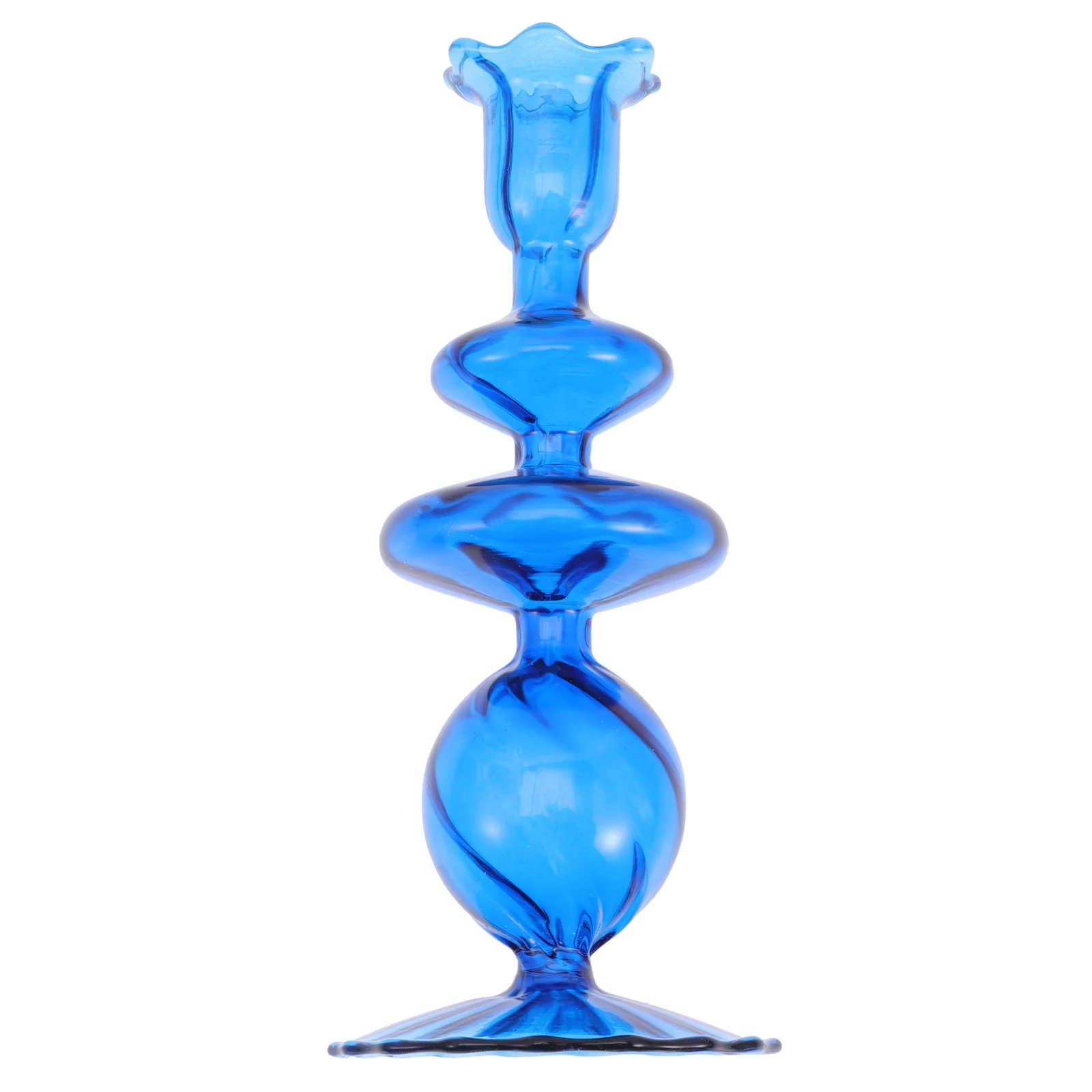 

Holder Vasecandlesticks Candlestick Flower Burner Blown Hand Home Decorative Wedding Planter Air Pillar Hydroponic Taper