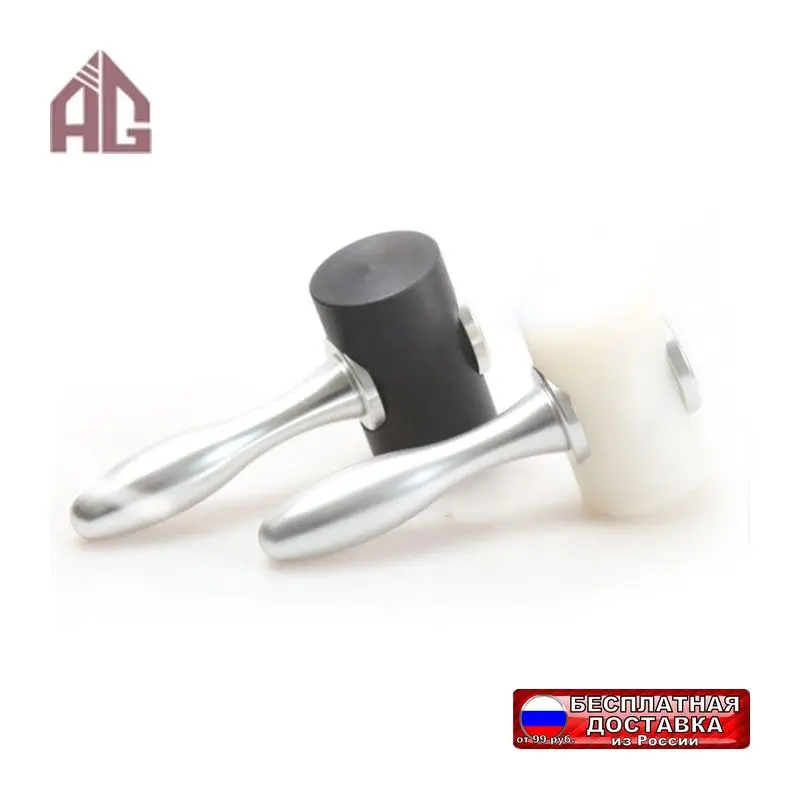 Молоток Aige нейлоновый Т-образный алюминиевая/деревянная ручка |