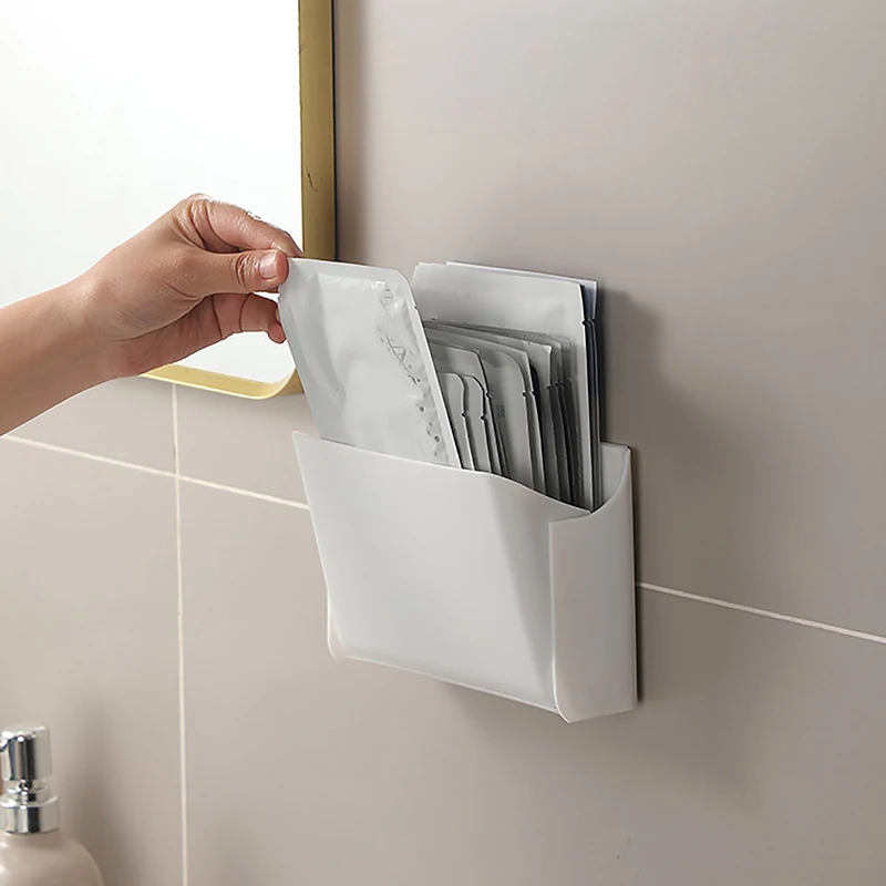 Настенные Коробки Для Хранения Органайзер Со Складной Крышкой Ванных Комнат