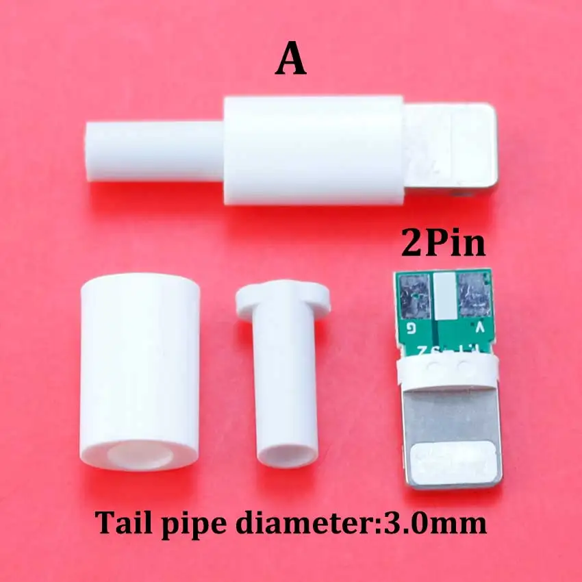 1 компл. USB для Iphone штекер с соединителем платы чипа Сварка 2 6 мм 3 0 данные OTG линия