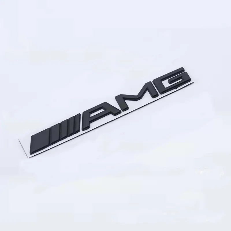 

2Pcs For Mercedes AMG w213 w212 w177 w176 w169 w168 w204 w203 w210 w211 3D Bumper Stickers Car Tail letter stickers Accessories
