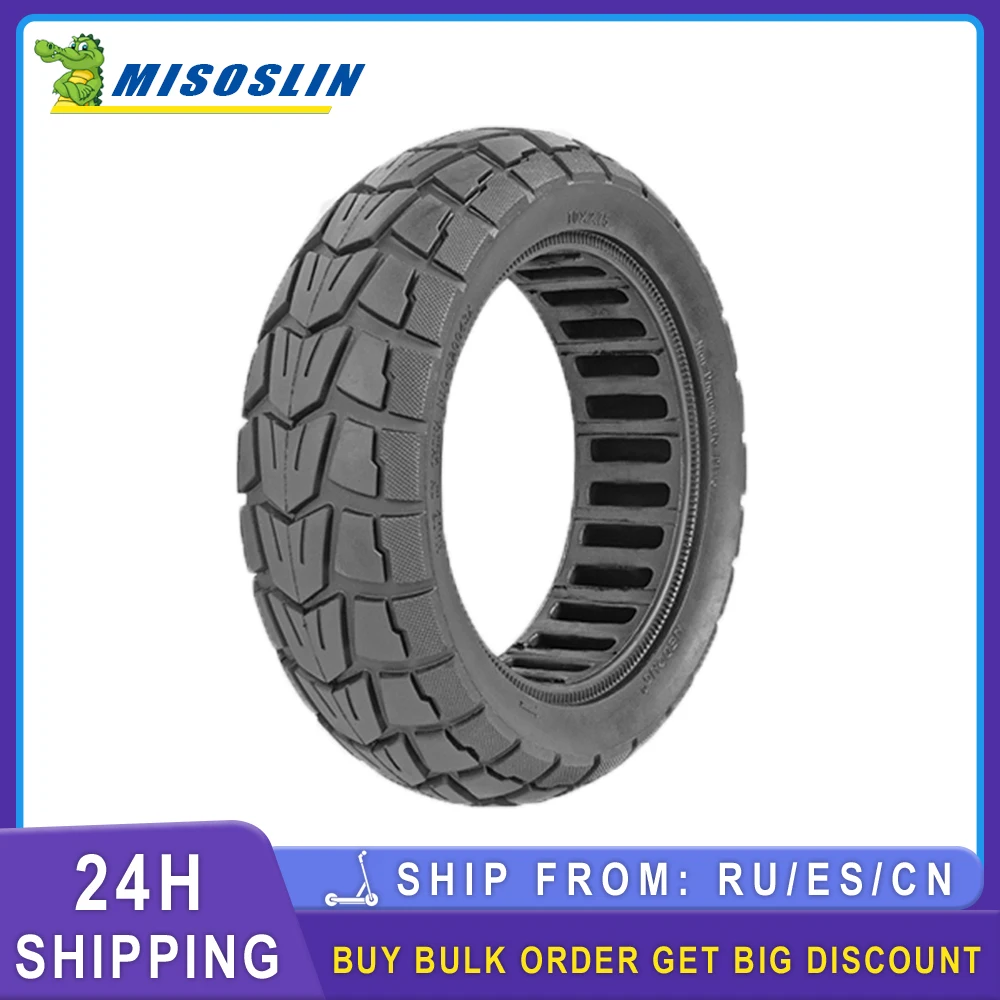 

10x2.75 Tire 10 Inch Solid Durable 85/65-6.5 Non-Pneumatic Tyre for Kugoo G-Booster G2 Pro Electric Scooter Damping Tyres Parts