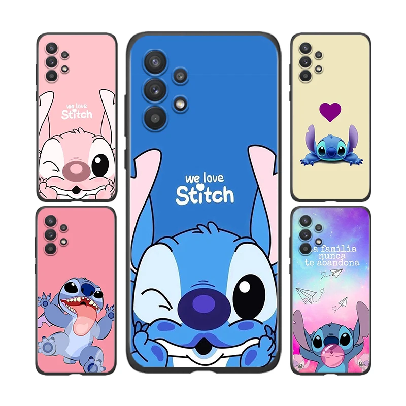 

DISNEY Stitch Silicone soft TPU phone case For MOTO E 4 5 6 20LITE EDGE ONE PRO P50 Z3 Z3 PLAY GSTYLUS ONEHYPER ONEFUSION
