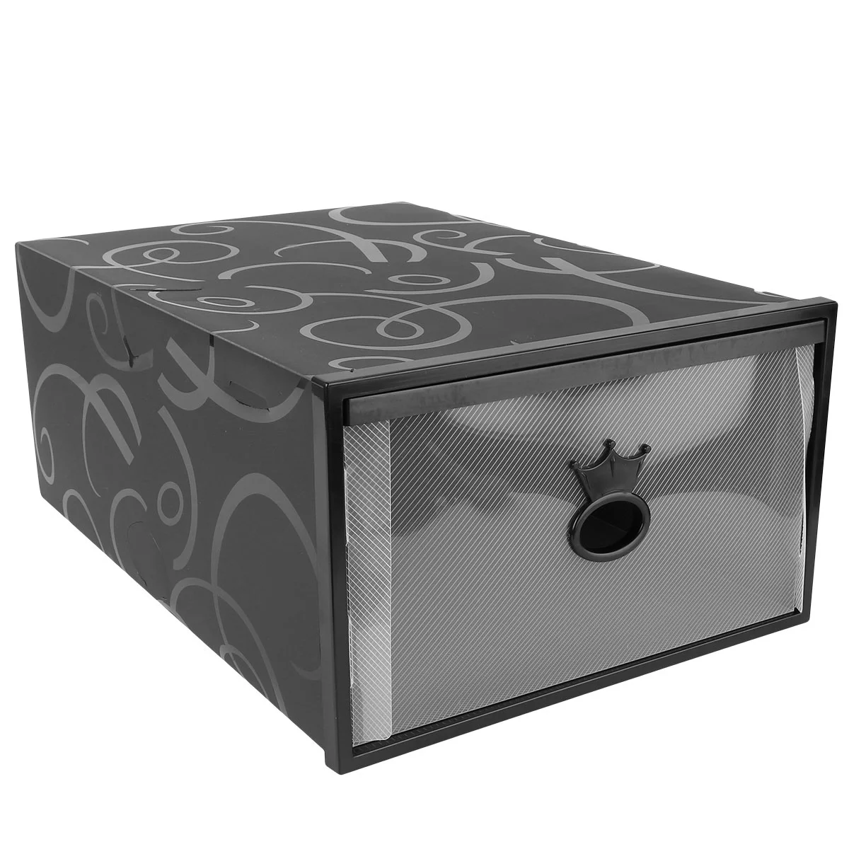 

Shoe Storage Box Sneaker Shoes Stackable Display Bins Container Boxes Containers Drawer Clear Rack Case Organizerholder Heel