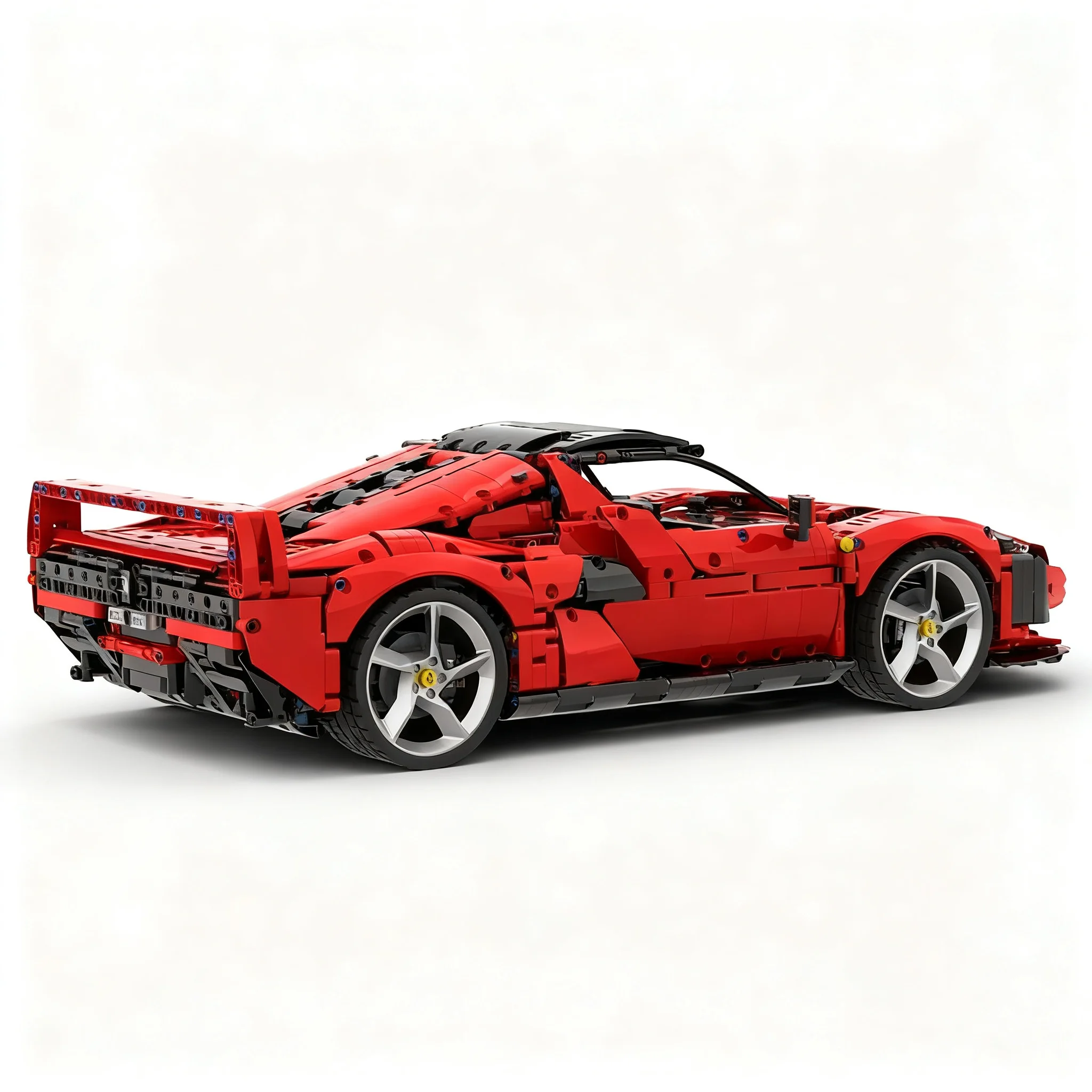 Фото 2898 деталей MOC Ferrari SC40: Конструктор, развивающая игрушка, идеальный подарок на Рождество, для творчества и сборки, для детей №2