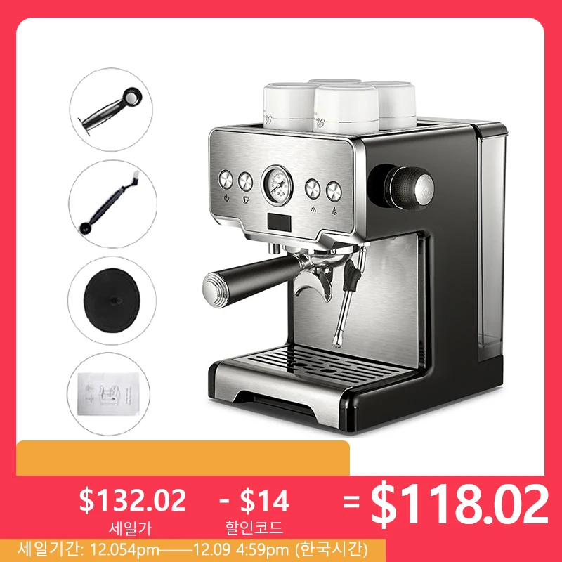 Expresso Maker With Cappuccino Latte And Mocha