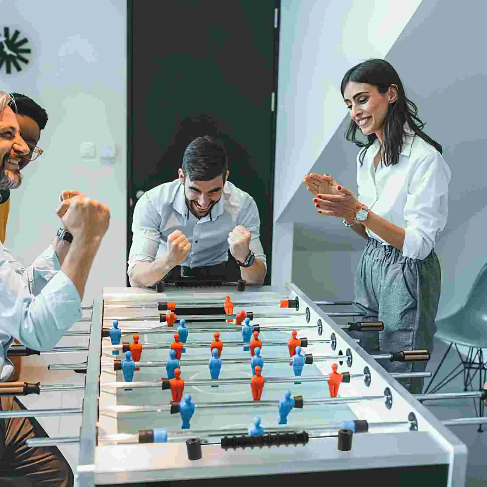 2 шт. футбольные настольные бомбардировщики игровые счетчики хранители для