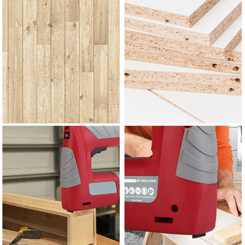 4 2 в литий-ионный беспроводной пистолет для ногтей степлер электрический