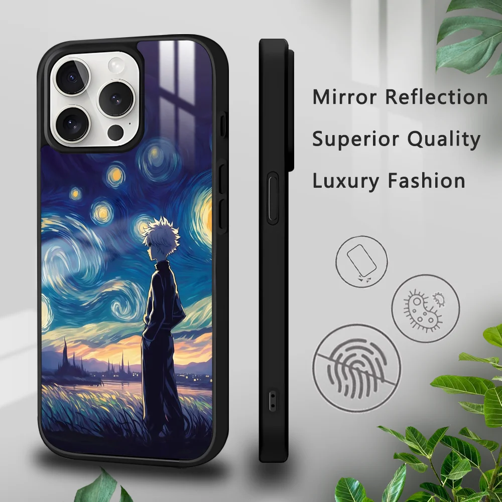 H-Hunter H-unters Anime Phone Case For iPhone 16 15 14 13 12 11 Pro Xs Max Mini Plus Celulares Hard Funda