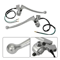 for honda c cb ca cl atc benly touring style 78 motorcycle handle brake clutch levers perch assembly with 10mm mirror mount