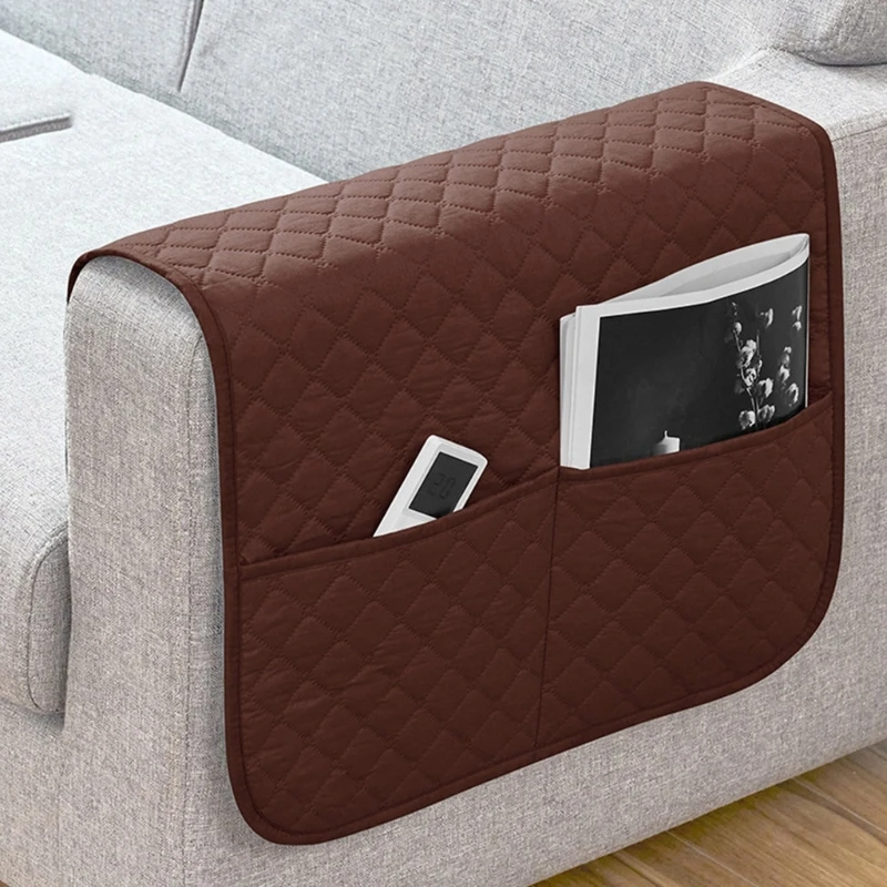 Защитная пленка на подлокотник дивана чехол из полиэстера с карманом для