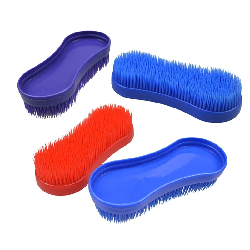 

NEW-Horse Brush Magic Brush with Soft Bristles for Removing Dirty Furs From Horse Surface Horse Stable Grooming Tool