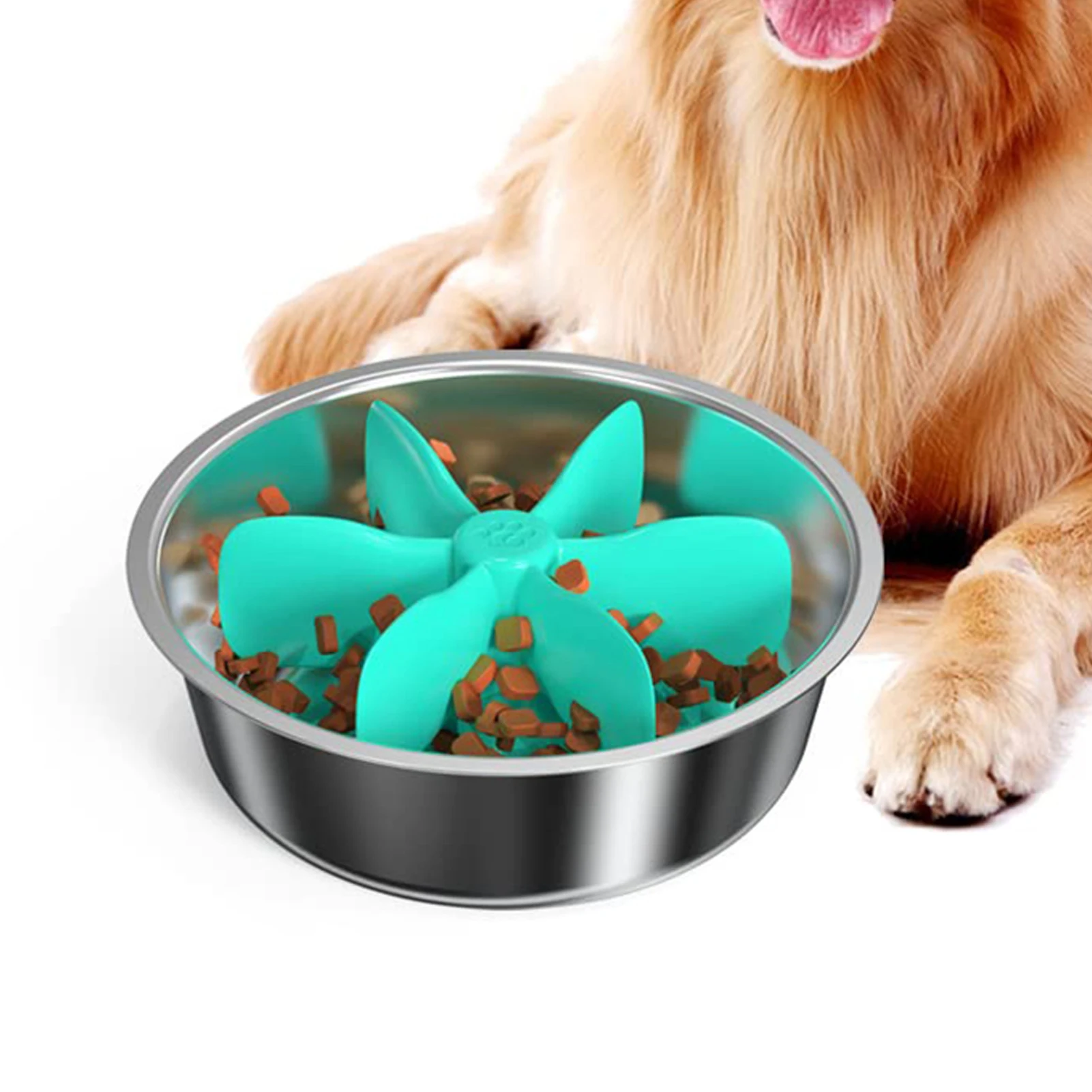 

Slow Feeder Insert Slow Feeder Dog Bowls Large Breed With Strong Suction Cup Super Firm Slow Eating Dog Bowl For Small Medium