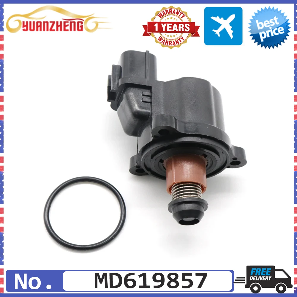 Клапан управления холостым воздухом IACV MD619857 для Chrysler Sebring Dodge Stratus Mitsubishi Eclipse Montero