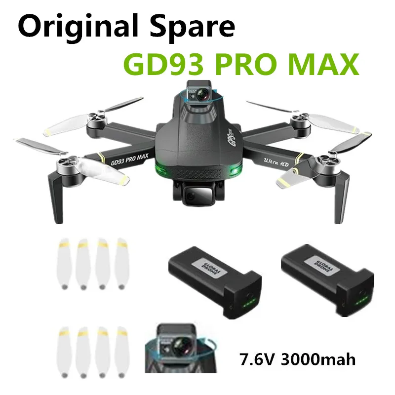 

Аккумулятор для дрона GD93 PRO MAX, 7,6 В, 3000 мАч