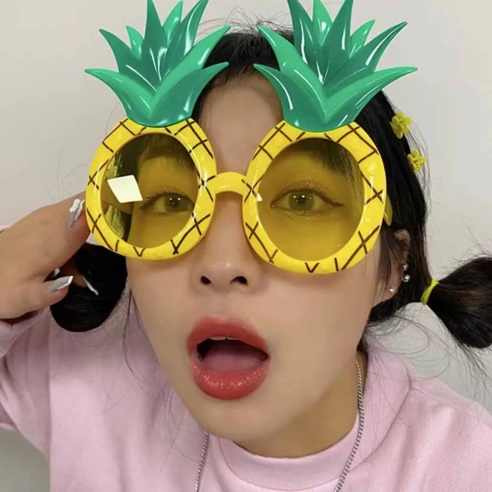 

Polarized Party Pineapple Glasses Summer Personality Fruit Shape Glasses Uv Protection Eyewear Gafas Sol Mujer Funny Sun Glasses