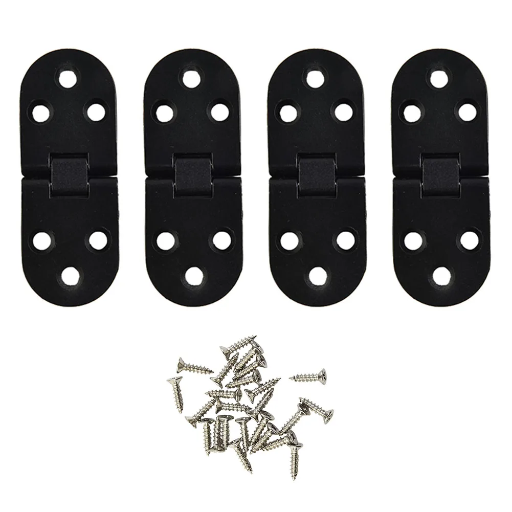 

Brand New Home Flap Hinge Cabinet Hinges 4pcs/set Door Hinge Folding Hinges Mounted Self Foldable Table Cabinet